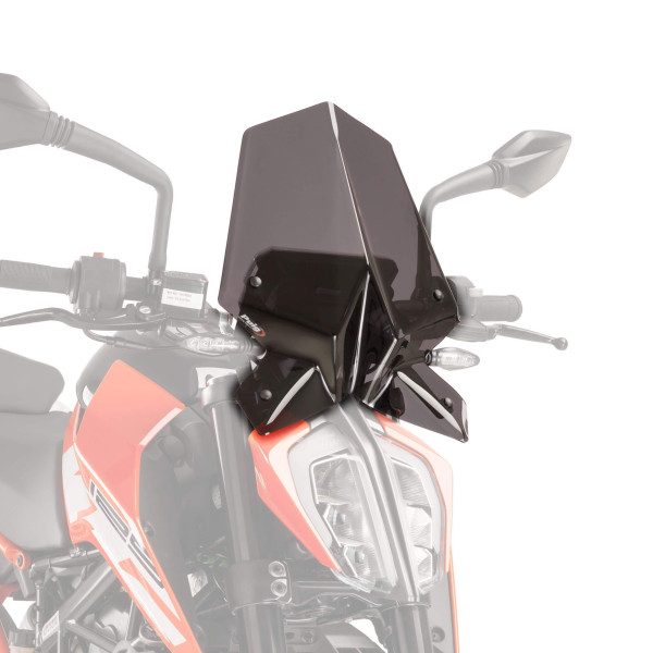 Puig Puig sport screen | dark smoke | ktm 125 duke 2017>2023